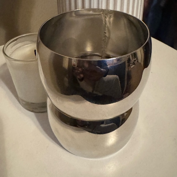 2 Silver Bangle Bracelets - Brand New - Picture 3 of 3